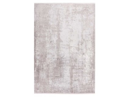 Kusový koberec Studio 901 Silver  Kusový koberec s velmi jemným a příjemným povrchem. Vzhled ručního tkaní, vysoká hustota, bavlněná podložka, přírodní třásně, vintage vzhled. Lze prát