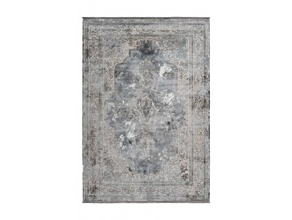 Kusový koberec Elysee 902 Silver  Kusový koberec s velmi jemným a příjemným povrchem. Přírodní vlákno, lesklý efekt, 3D efekt, vysoká hustota, třásně, bavlněná podložka.
