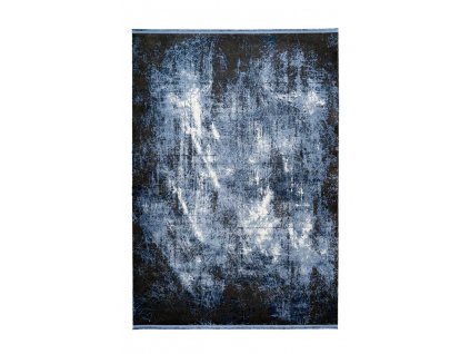 Kusový koberec Elysee 904 Blue  Kusový koberec s velmi jemným a příjemným povrchem. Přírodní vlákno, lesklý efekt, 3D efekt, vysoká hustota, třásně, bavlněná podložka.