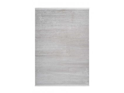 Kusový koberec Triomphe 501 Silver  Kusový koberec s velmi jemným a příjemným povrchem. 3D efekt, vysoká hustota, třásně, bavlněná podložka.