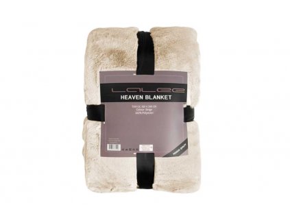 Deka Heaven Blanket Beige  Měkká deka s velmi jemným a příjemným povrchem, vysoká hustota.