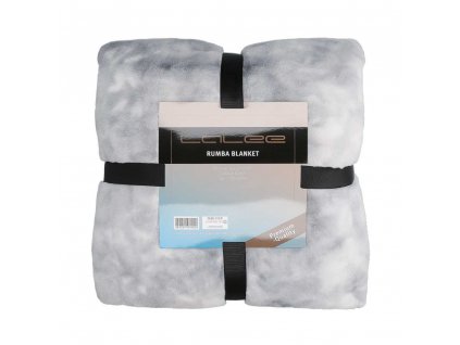 Deka Rumba Blanket Silver  Měkká deka s velmi jemným a příjemným povrchem, vysoká hustota. Reliéfní povrch.