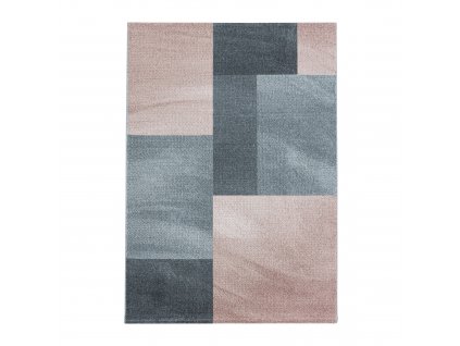 Kusový koberec EFOR 3712, Růžová  Kusový koberec