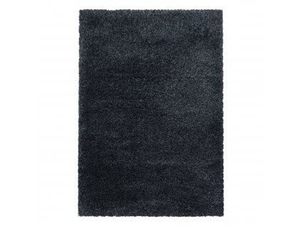 Kusový koberec FLUFFY 3500, Antracitová  Kusový koberec