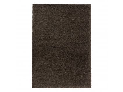 Kusový koberec FLUFFY 3500, Hnědá  Kusový koberec