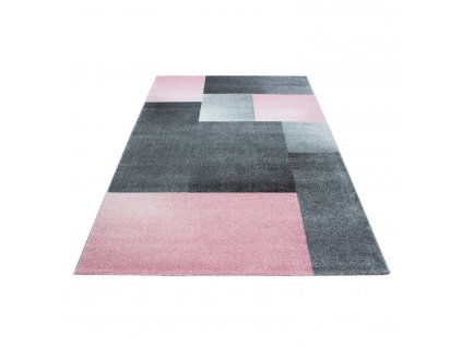 Kusový koberec LUCCA 1810, Růžová  Kusový koberec