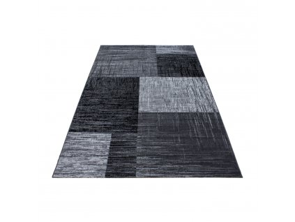 Kusový koberec PLUS 8001, Černá  Kusový koberec