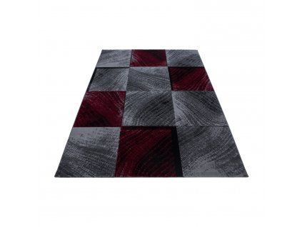 Kusový koberec PLUS 8003, Červená  Kusový koberec