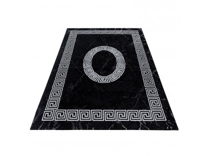 Kusový koberec PLUS 8009, Černá  Kusový koberec