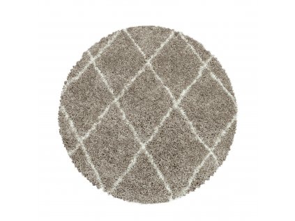 Kusový koberec ALVOR 3401, kulatý, Béžová  Kusový koberec, kulatý