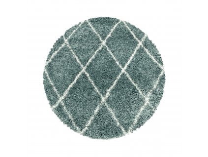 Kusový koberec ALVOR 3401, kulatý, Modrá  Kusový koberec, kulatý