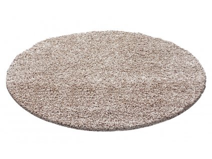 Kusový koberec DREAM 4000, kulatý, Béžová  Kusový koberec, kulatý