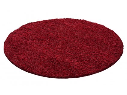 Kusový koberec DREAM 4000, kulatý, Červená  Kusový koberec, kulatý