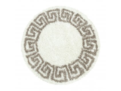 Kusový koberec HERA 3301, kulatý, Béžová  Kusový koberec, kulatý