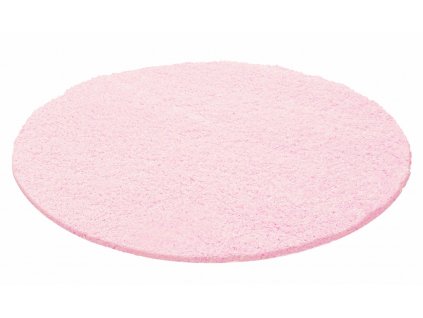 Kusový koberec LIFE 1500, kulatý, Růžová  Kusový koberec, kulatý