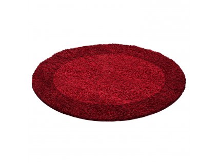 Kusový koberec LIFE 1503, kulatý, Červená  Kusový koberec, kulatý