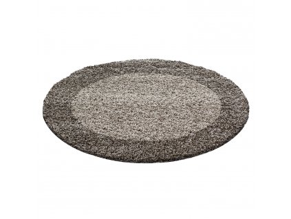 Kusový koberec LIFE 1503, kulatý, Taupe  Kusový koberec, kulatý