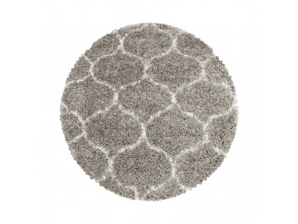 Kusový koberec SALSA 3201, kulatý, Béžová  Kusový koberec, kulatý