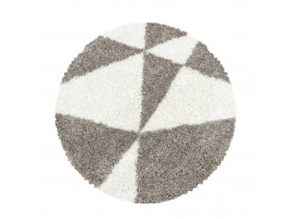 Kusový koberec TANGO 3101, kulatý, Béžová  Kusový koberec, kulatý