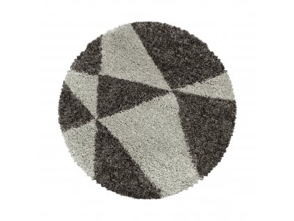 Kusový koberec TANGO 3101, kulatý, Taupe  Kusový koberec, kulatý