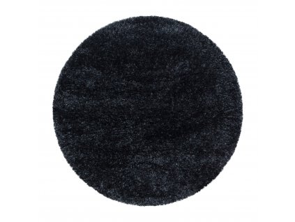 Kusový koberec BRILLIANT 4200, kulatý, Černá  Kusový koberec, kulatý