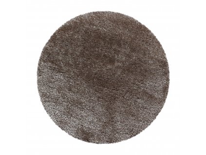 Kusový koberec BRILLIANT 4200, kulatý, Taupe  Kusový koberec, kulatý