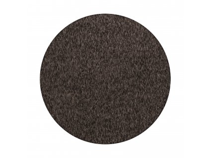 Kusový koberec NIZZA 1800, Hnědá  Kulatý kusový koberec