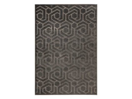 Kusový koberec Amira 202 Grey  Kusový koberec s velmi jemným povrchem. Jemný polypropylen, moderní vzhled, 3D efekt, jutový rub.