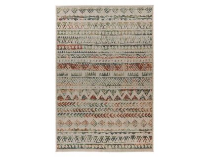 Kusový koberec Capri 305 Multi  Kusový koberec s velmi jemným povrchem. Ploše tkaný, outdoorová úprava, sisálový vzhled.
