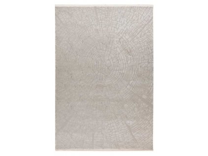 Kusový koberec Elif 403 Silver  Kusový koberec s velmi jemným povrchem. Jemný polypropylen, orientální motiv, přírodní třásně, bavlněný rub.