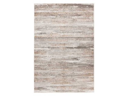 Kusový koberec Milas 205 Silver-Beige  Kusový koberec s velmi jemným povrchem. Jemný lesklý polyester, vintage motiv,3D efekt, bavlněný rub.