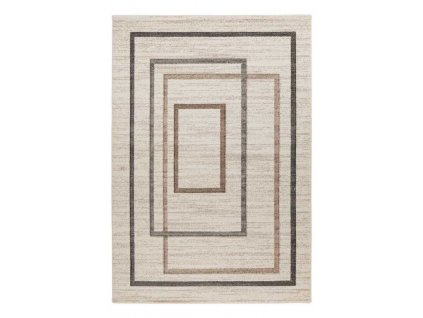 Kusový koberec Trendy Carving 402 Beige-Silver  Kusový koberec s velmi jemným, polypropylenovým povrchem. Jutový podklad.