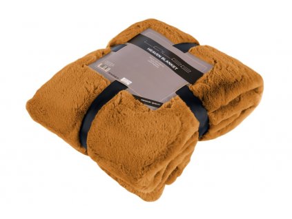 Deka Heaven Blanket Amber  Měkká deka s velmi jemným a příjemným povrchem, vysoká hustota.