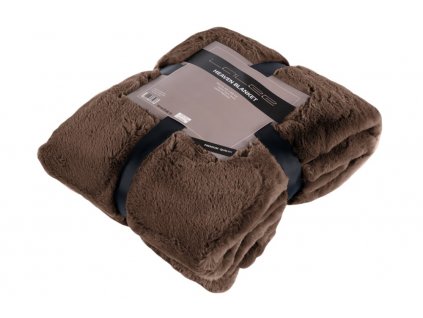 Deka Heaven Blanket Dark taupe  Měkká deka s velmi jemným a příjemným povrchem, vysoká hustota.
