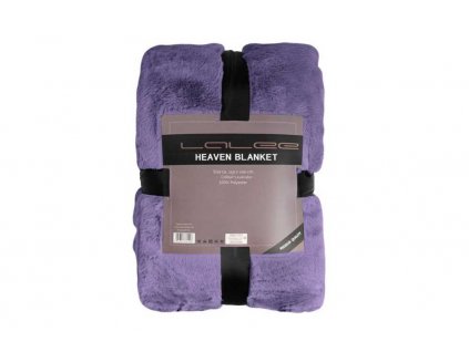 Deka Heaven Blanket Lavender  Měkká deka s velmi jemným a příjemným povrchem, vysoká hustota.