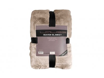 Deka Heaven Blanket Light Taupe  Měkká deka s velmi jemným a příjemným povrchem, vysoká hustota.