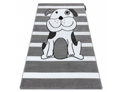 Kusový koberec PETIT ŠTĚNĚ, šedý  Kusový koberec PETIT ŠTĚNĚ, šedý -