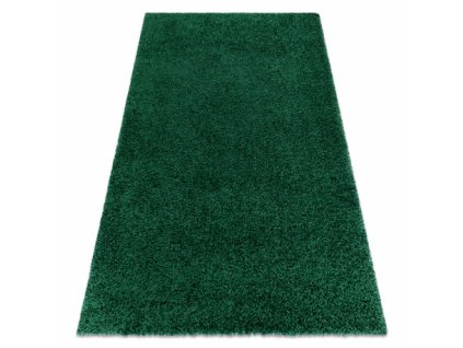 Kusový koberec SOFFI shaggy 5 cm láhev zelená  Kusový koberec SOFFI shaggy 5 cm láhev zelená -