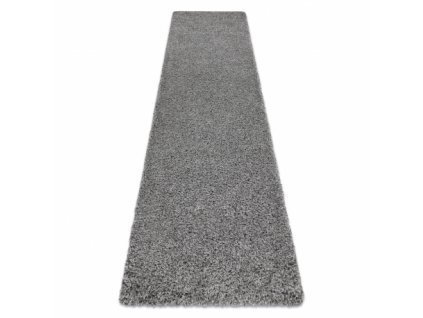 Kusový koberec, běhoun SOFFI shaggy 5 cm šedá  Kusový koberec, běhoun SOFFI shaggy 5 cm šedá  -  do kuchyně, předsíně, chodby, haly