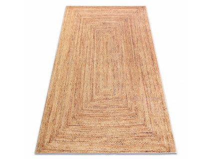 Kusový koberec ANDRE pratelný Prýmek 1017 protiskluz, béžový  Kusový koberec ANDRE pratelný Prýmek 1017 protiskluz, béžový -