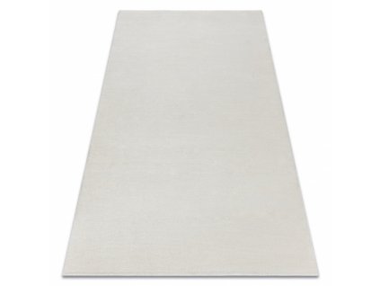 Kusový koberec SOFTY, Jednobarevný, krémová  Kusový koberec SOFTY, Jednobarevný, krémová -