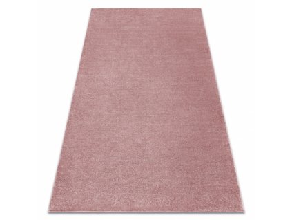 Kusový koberec SOFTY, Jednobarevný, růžový  Kusový koberec SOFTY, Jednobarevný, růžový -