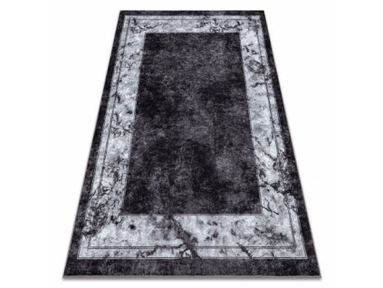 Dětský kusový koberec MIRO 51813.805 pratelný  Rám, mramor protiskluz, krémová / šedá  Dětský kusový koberec MIRO 51813.805 pratelný  Rám, mramor protiskluz, krémová / šedá - Rám, mramor protiskluz, krémová / šedá