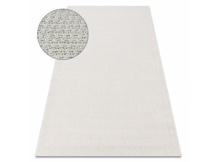 Kusový koberec ORIGI 3737 krémový  Kusový koberec ORIGI 3737 krémový  -  Rám plošně tkaný SISAL výplet