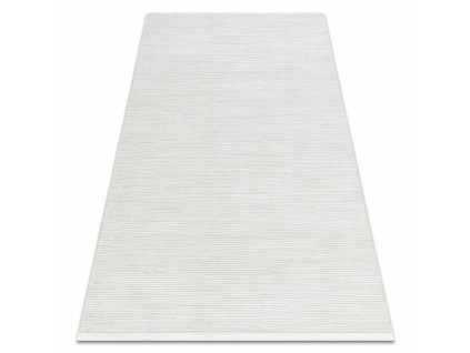 Kusový koberec moderní DUKE 51376 krémová  Kusový koberec moderní DUKE 51376 krémová  -  Pruhy, strukturovaný, velmi jemný, třásně