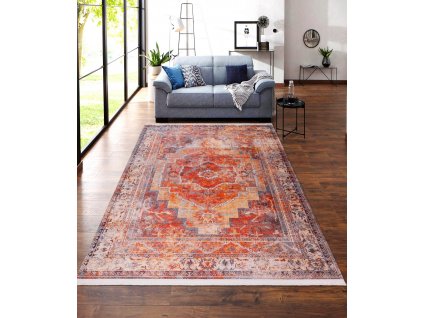 Kusový koberec 1684 - Multicolor, Vícebarevná  Kusový koberec - 961ELT1268
