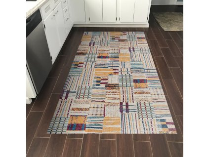 Kusový koberec 1937 v2 - Multicolor, Vícebarevná  Kusový koberec