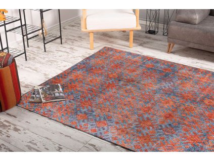 Kusový koberec Funk Chenille - Orange AL 06, Vícebarevná  Kusový koberec - 473RTP2838