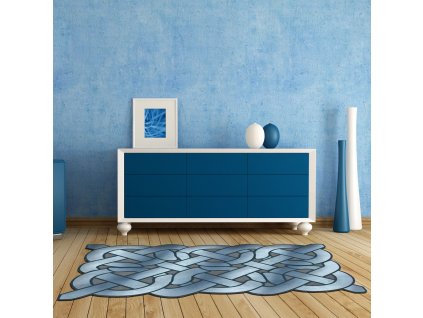 Kusový koberec Aln600147Mv08, Modrá, 180 x 280 cm  Kusový koberec - 392ANR2387