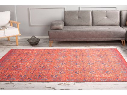 Kusový koberec Dorian Chenille - Red AL 227, Vícebarevná, 230 x 330 cm  Kusový koberec - 473RTP2071